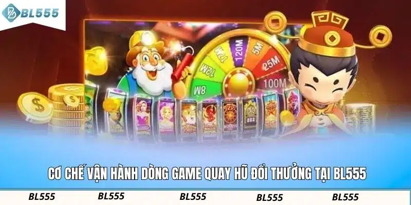 Cơ chế vận hành dòng game quay hũ đổi thưởng tại BL555
